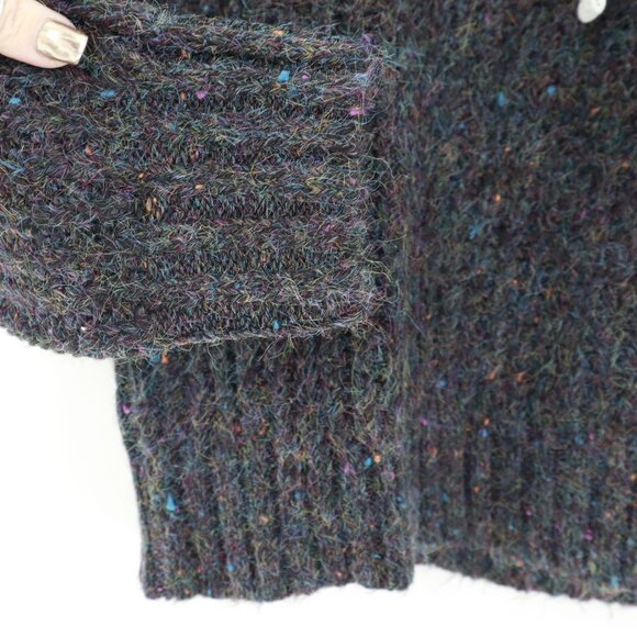 OFFLINE Ribbed Sweater Womens S Gray Winter Cozy Comfort Relaxed Casual Warm NWT - Picture 2 of 14